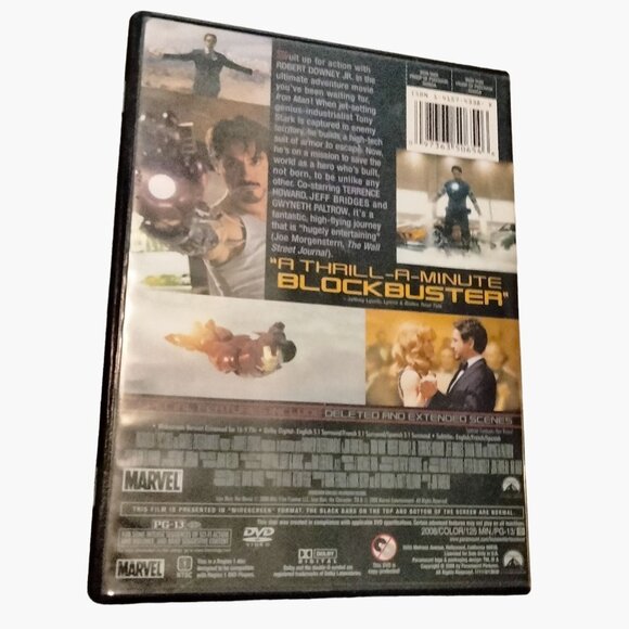 Iron Man Spetacular Terrence Howard DVD Marvel - Picture 3 of 4